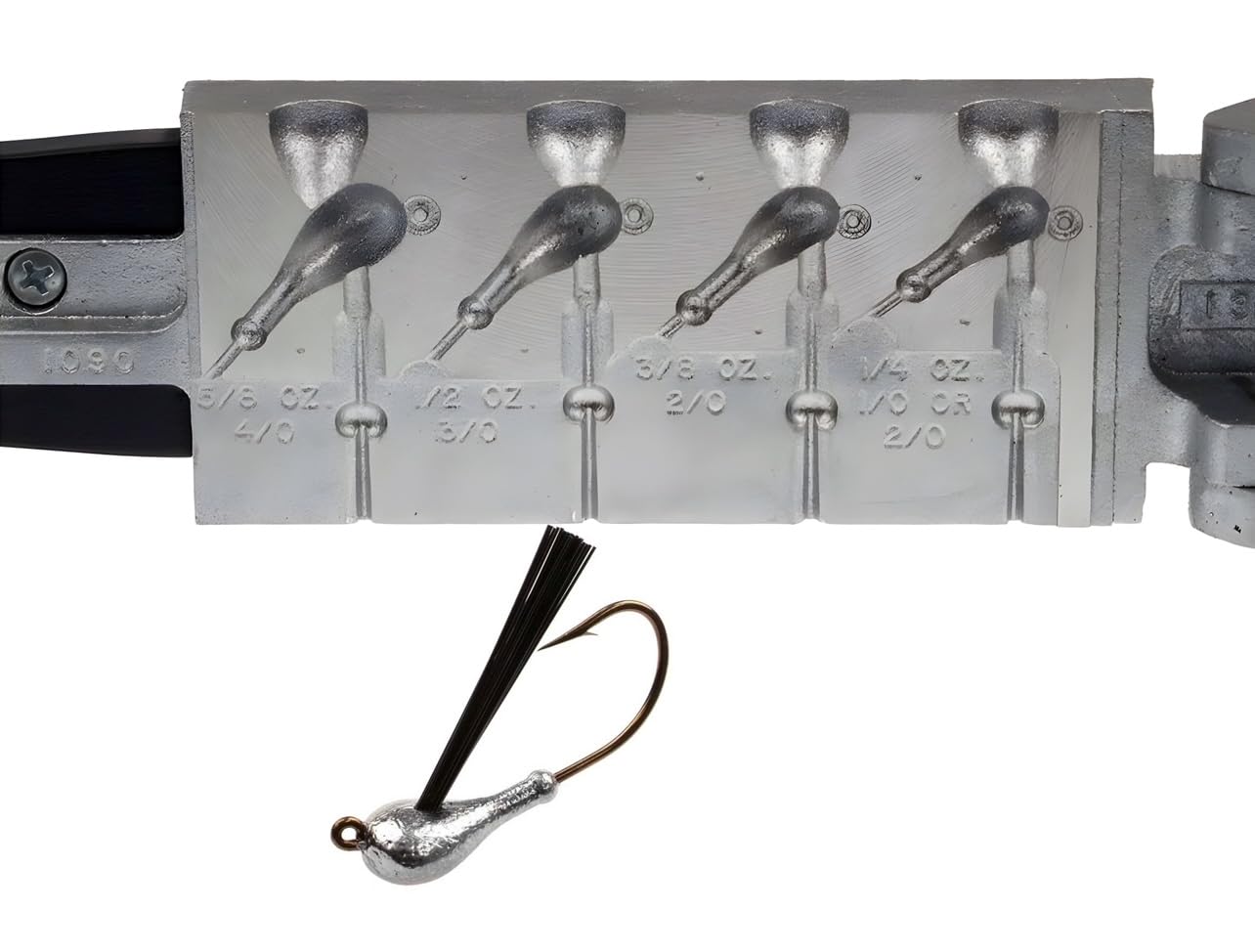 BT Outdoors Do It Mold Weedless Sparkie Jig 5/8oz, deeper-water presentation and control
