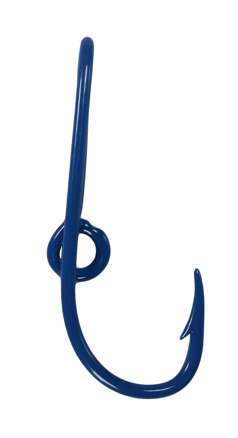 BT Outdoors Eagle Claw blue hat hook hat pin adds subtle cap flair.