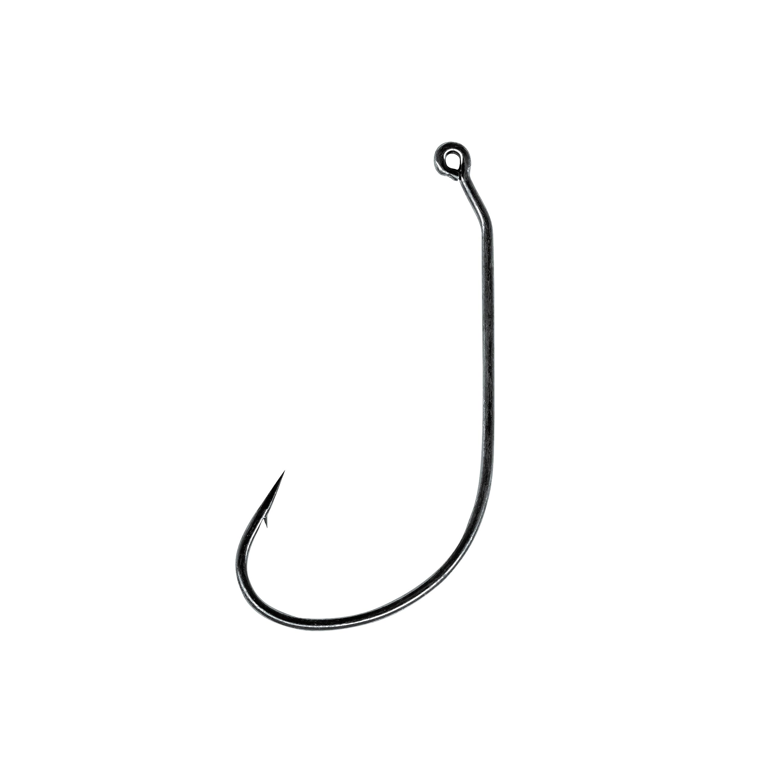 BT Outdoors Mustad 91768 NP hook closeup highlighting sharp Ultra Point for reliable catches