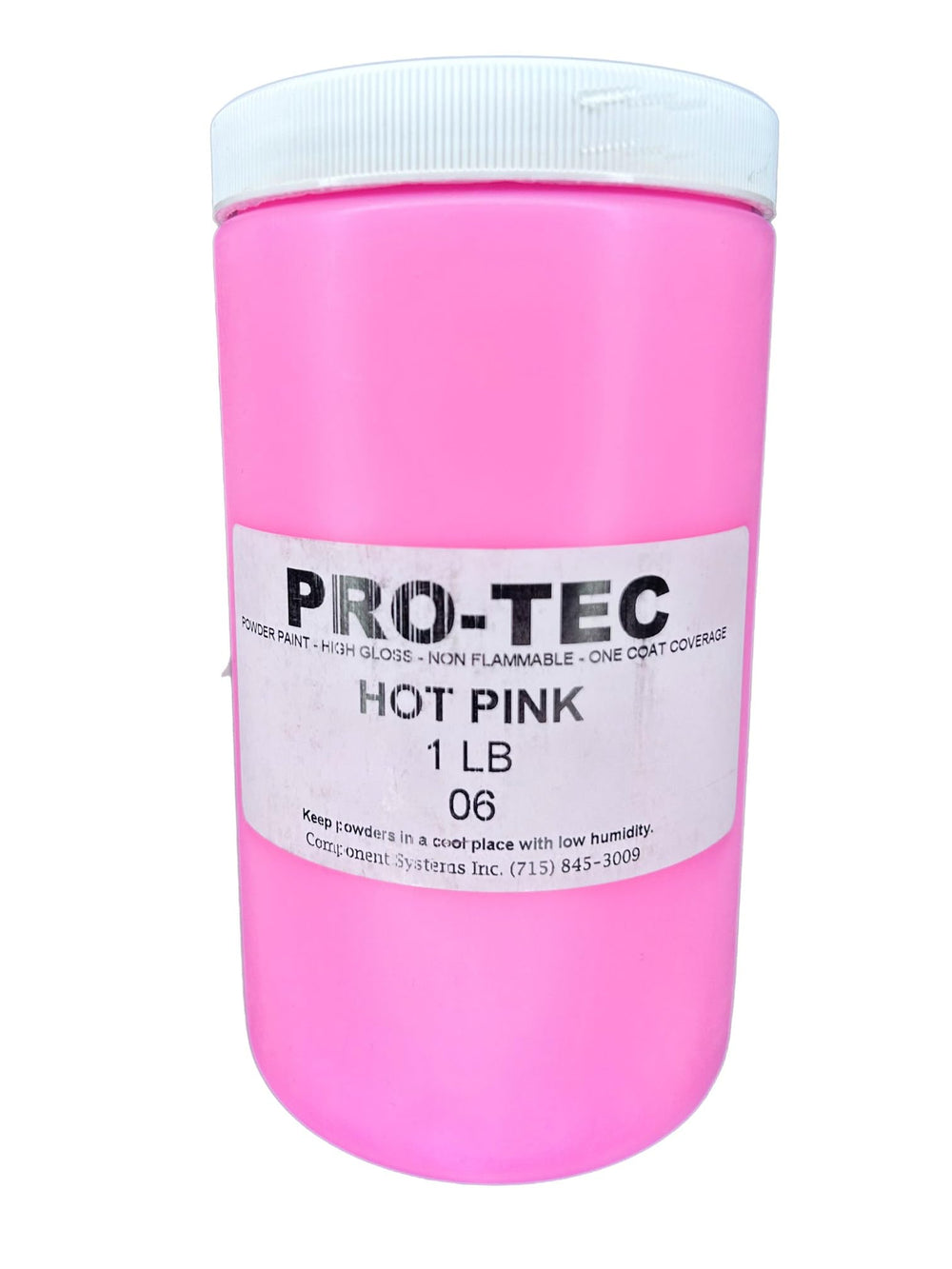 BT Outdoors Pro-Tec lure powder paint hot pink finish for durable gloss