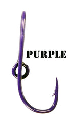 BT Outdoors Purple Hat Hook bill slides enable secure cap customization.