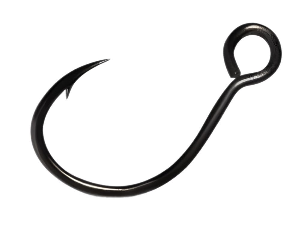BT Outdoors Rapala VMC 7237 inline single hook size 2 in packaging, ideal for treble replacements.