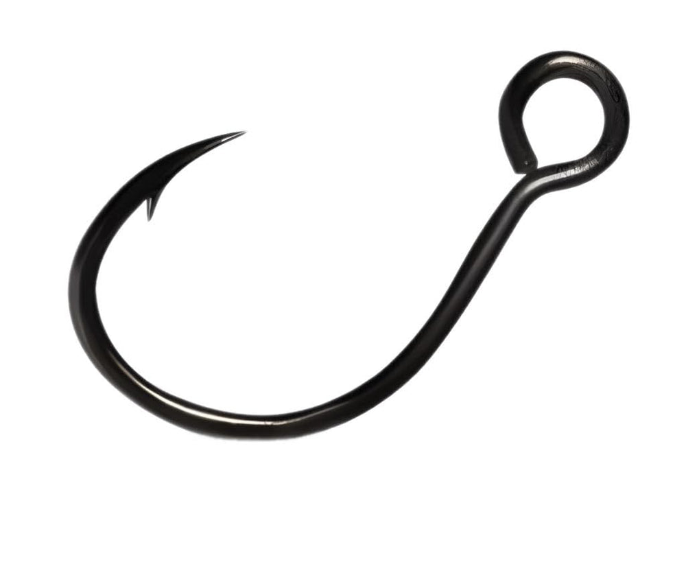 BT Outdoors Rapala VMC 7237 inline single hook size 2 in packaging, ideal for treble replacements.