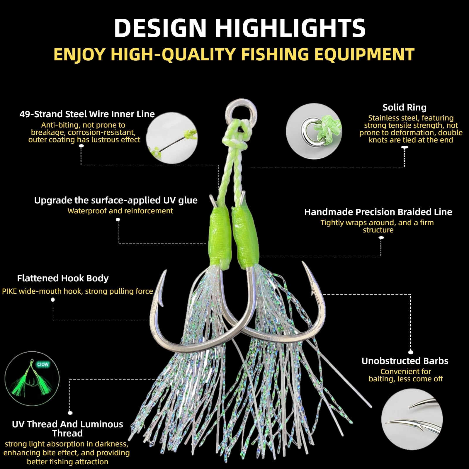 BUCUS assist hooks solid-ring close-up demonstrates reliable performance under tension