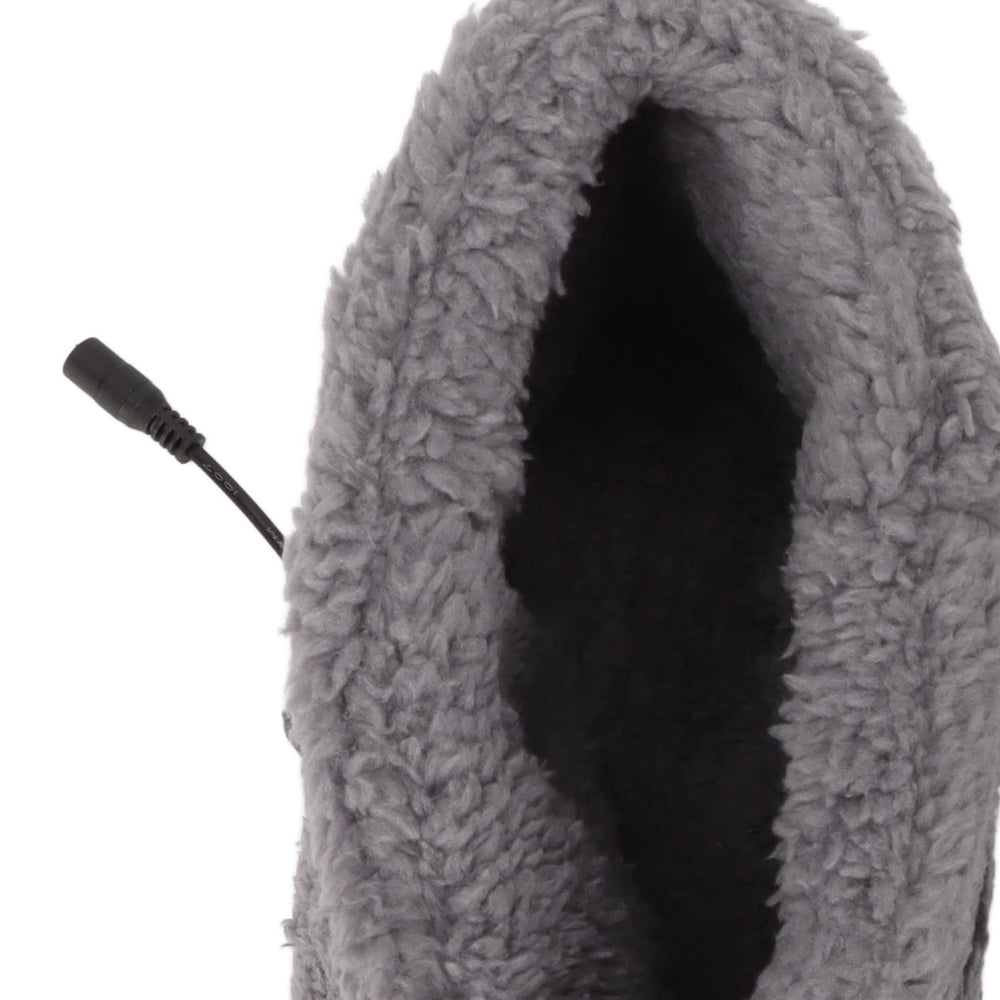 Buachois heated booties grey packaging, ideal gift for cold-season comfort.