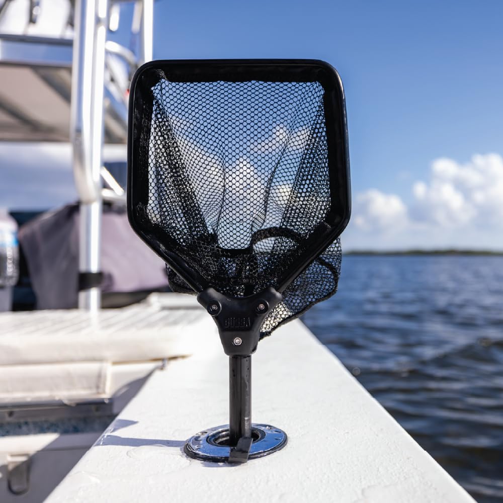 Floating design helps prevent loss if dropped overboard.