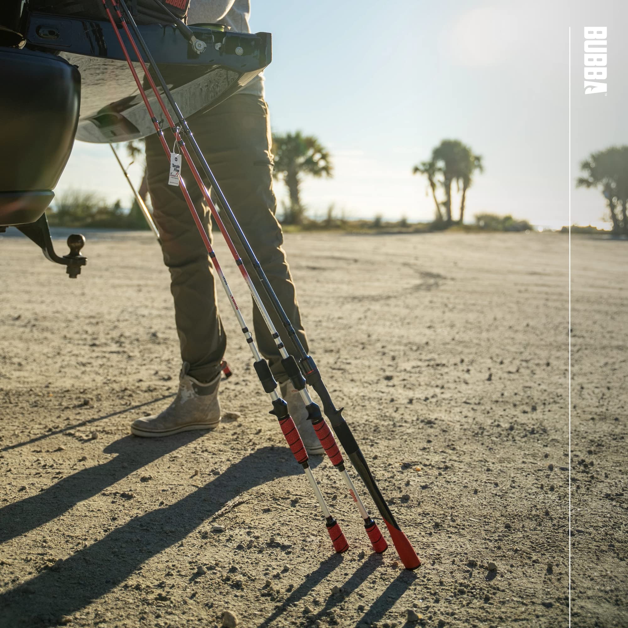 BUBBA corrosion-resistant guides designed for saltwater durability