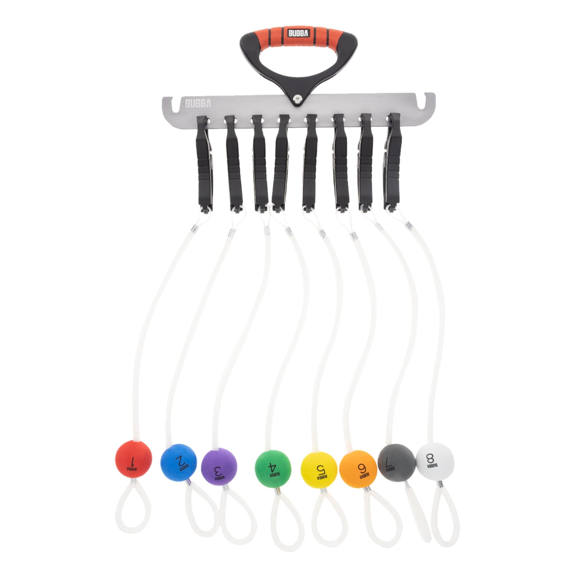 BUBBA Culling Set dimensions view for easy bag organization on the boat