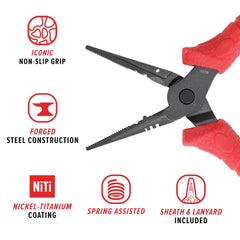 BUBBA pliers with hook pulling holes simplify dehooking tasks