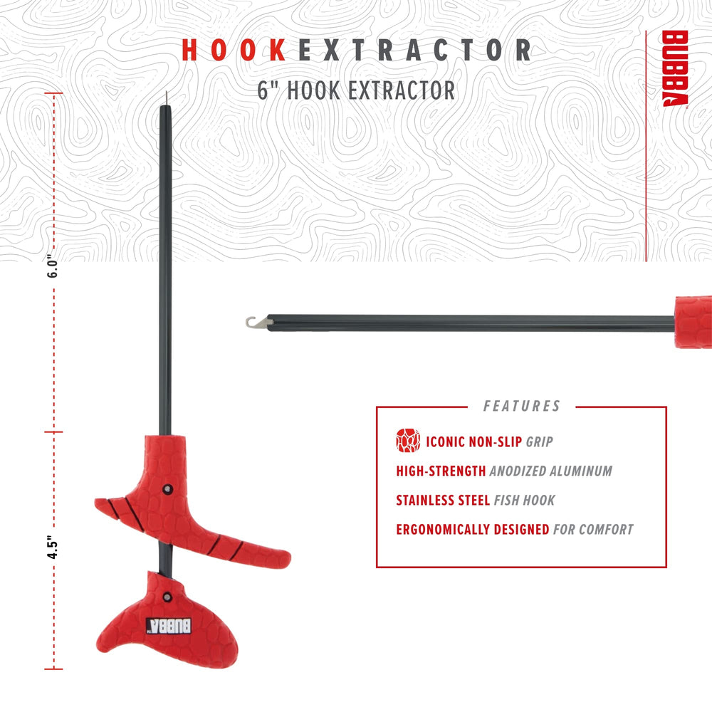BUBBA aluminum shaft with stainless interior delivers rugged strength.