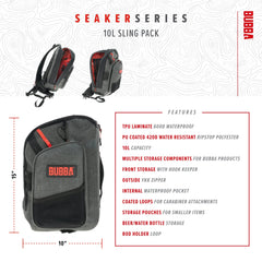 BUBBA Seaker Sling rod holder loop keeps your rod secure hands-free