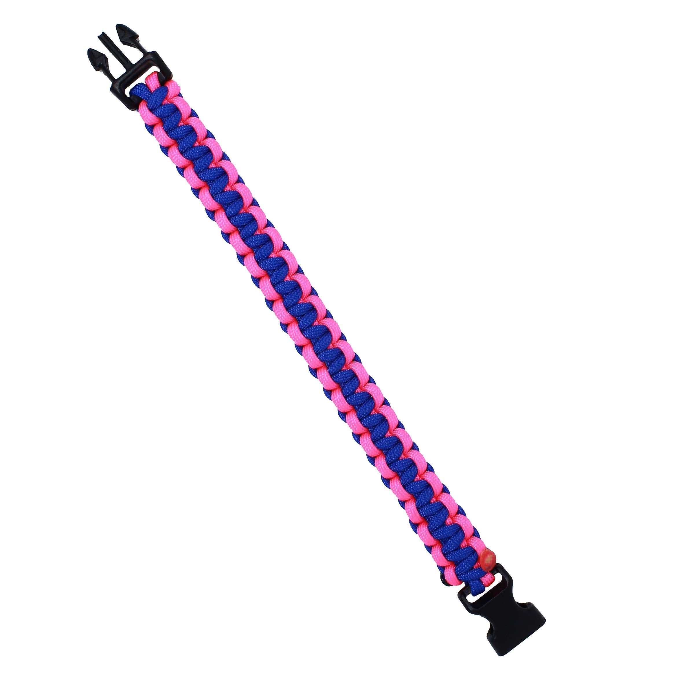BubbasGarageTv paracord bracelet assembly view indicating easy setup