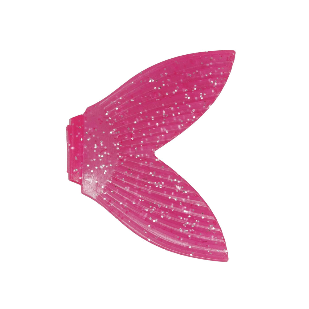 Bucca Brand 6-inch Trick Shad pink replacement tail pack for quick lure refresh.