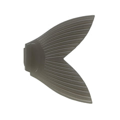Bucca Brand 6-inch Trick Shad replacement tail in smoke grey for quick lure customization