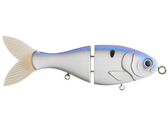 Bucca Brand Trick Shad 8-inch Glimmer Bone enhances lifelike glide for predator strikes