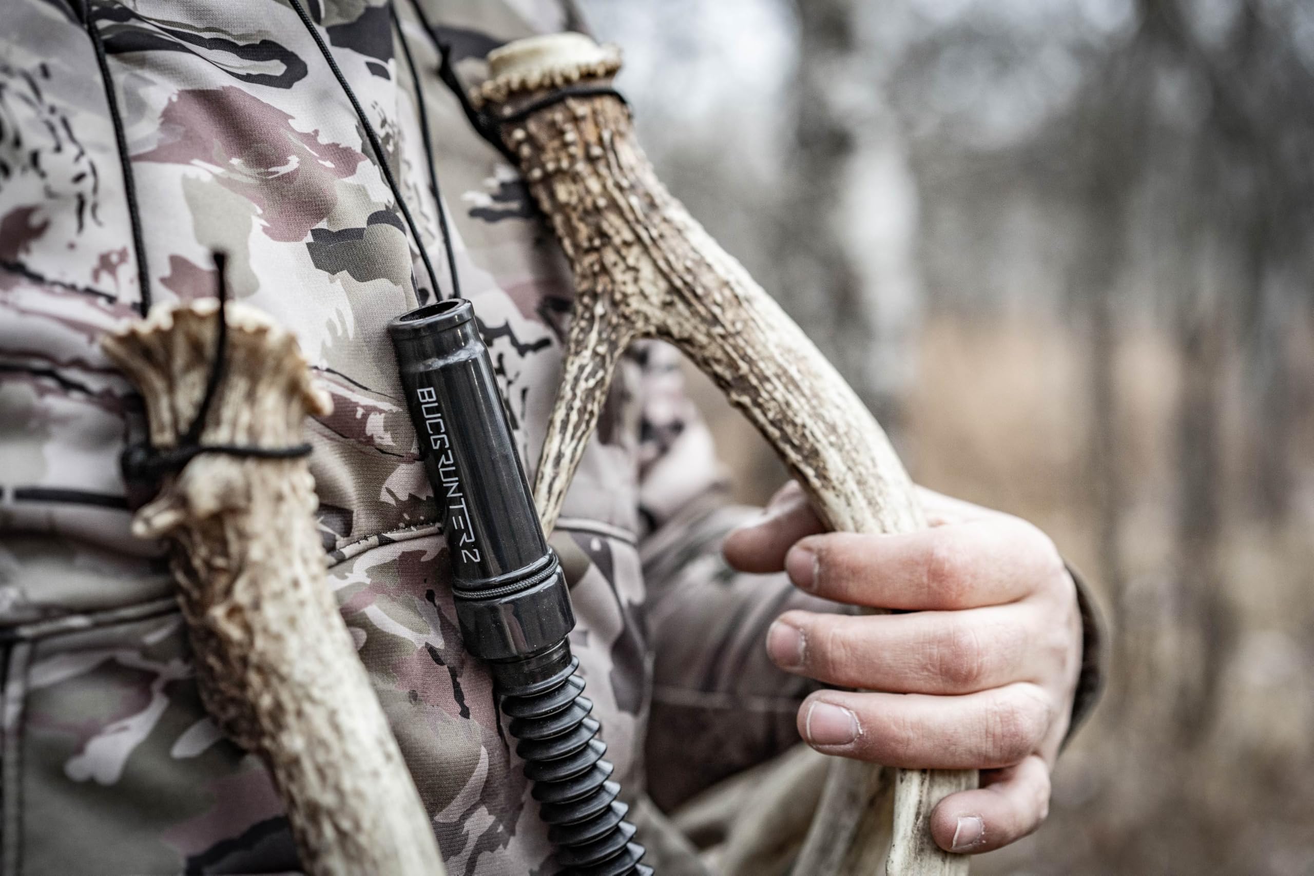 Ergonomic grip on Bucgrunter 2 deer call