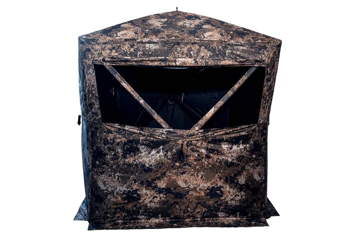 Buck Bourbon Rack House 150+ Hunting Blind - Silent Windows & Veil Wid ...