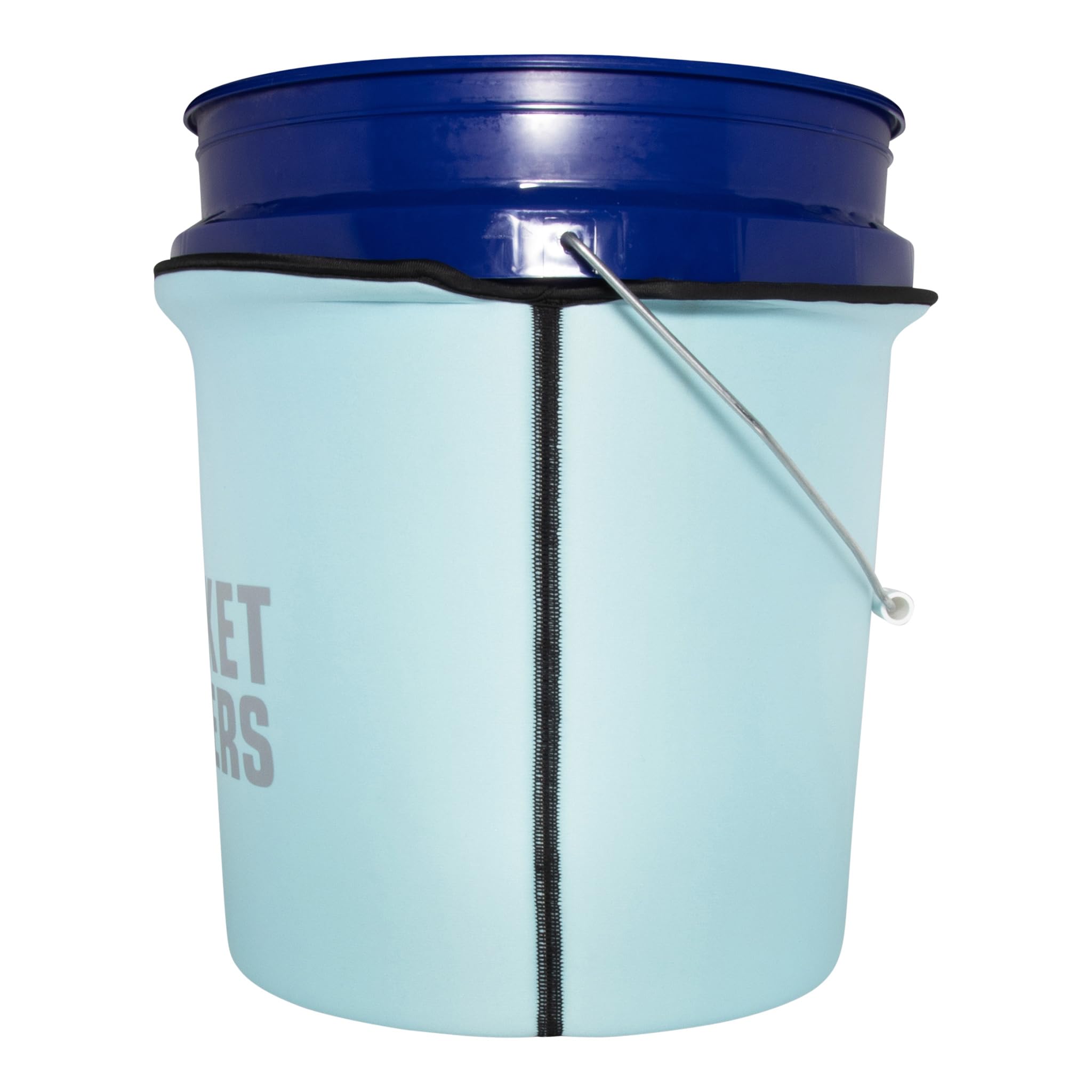 Close-up of the 8-stitch seam on the bucket cooler