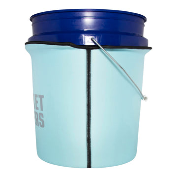 Close-up of the 8-stitch seam on the bucket cooler