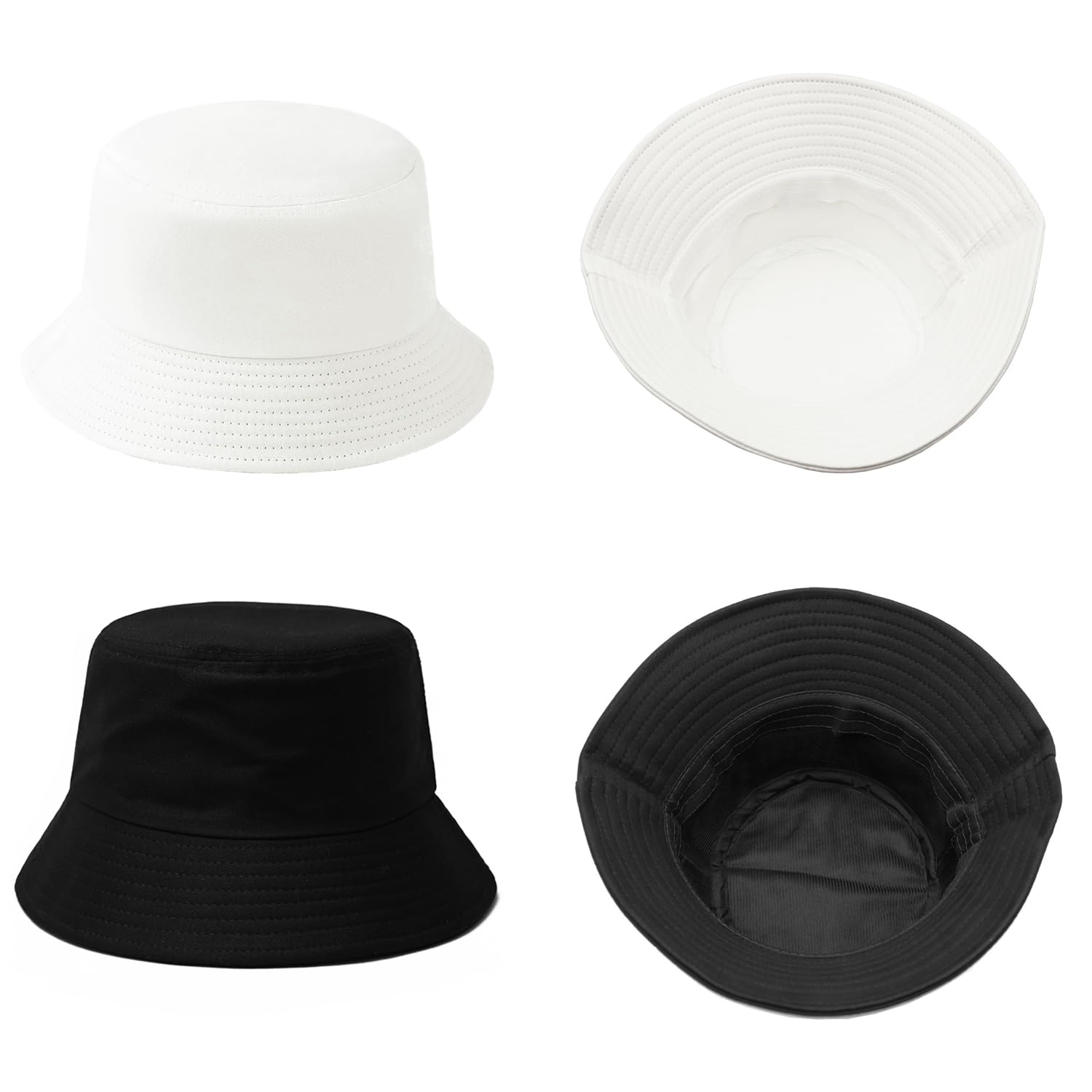 Unisex cotton bucket hats for women and men