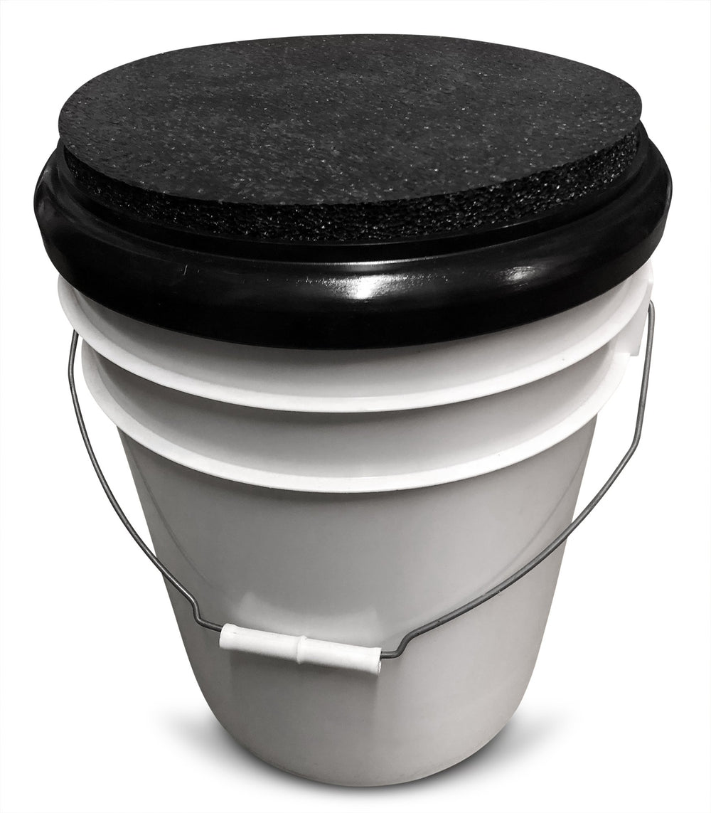 Bucket Lidz easy snap-on lid keeps gear organized and ready for action.
