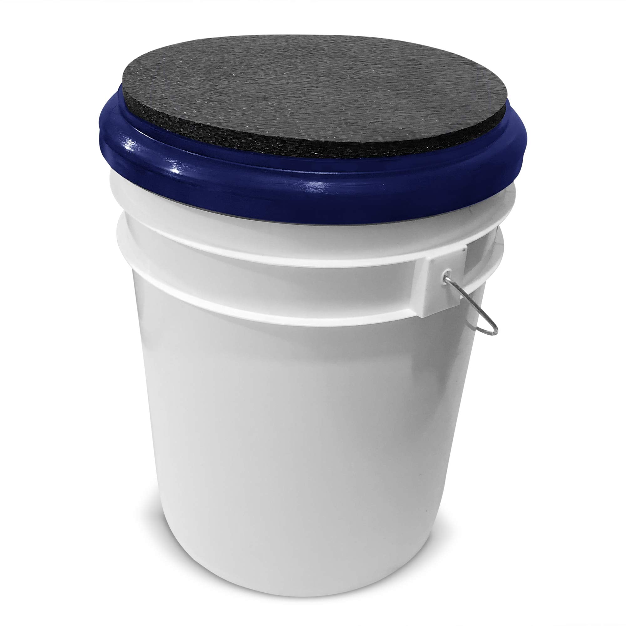 Bucket Lidz EZ on/off pad lid for quick setup during games.