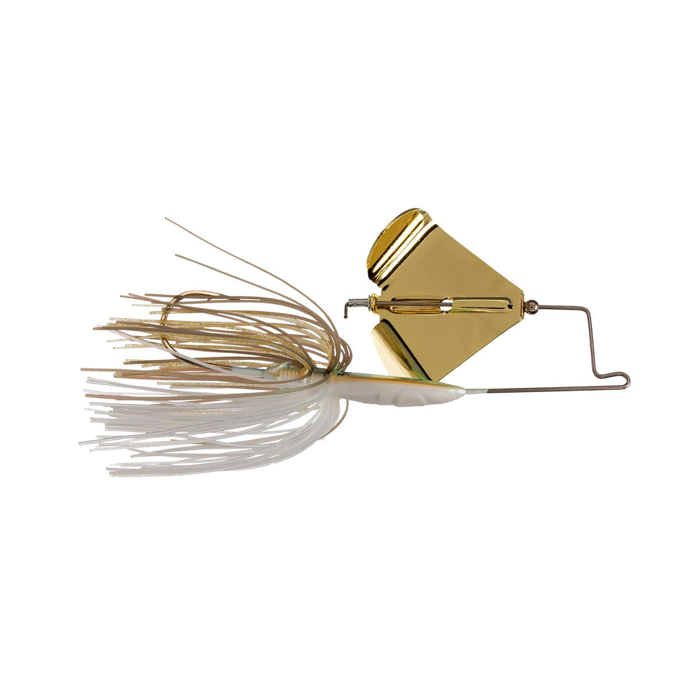 Buckeye Lures Buzzerk Buzzbait head-knock design attracts bass from cover.