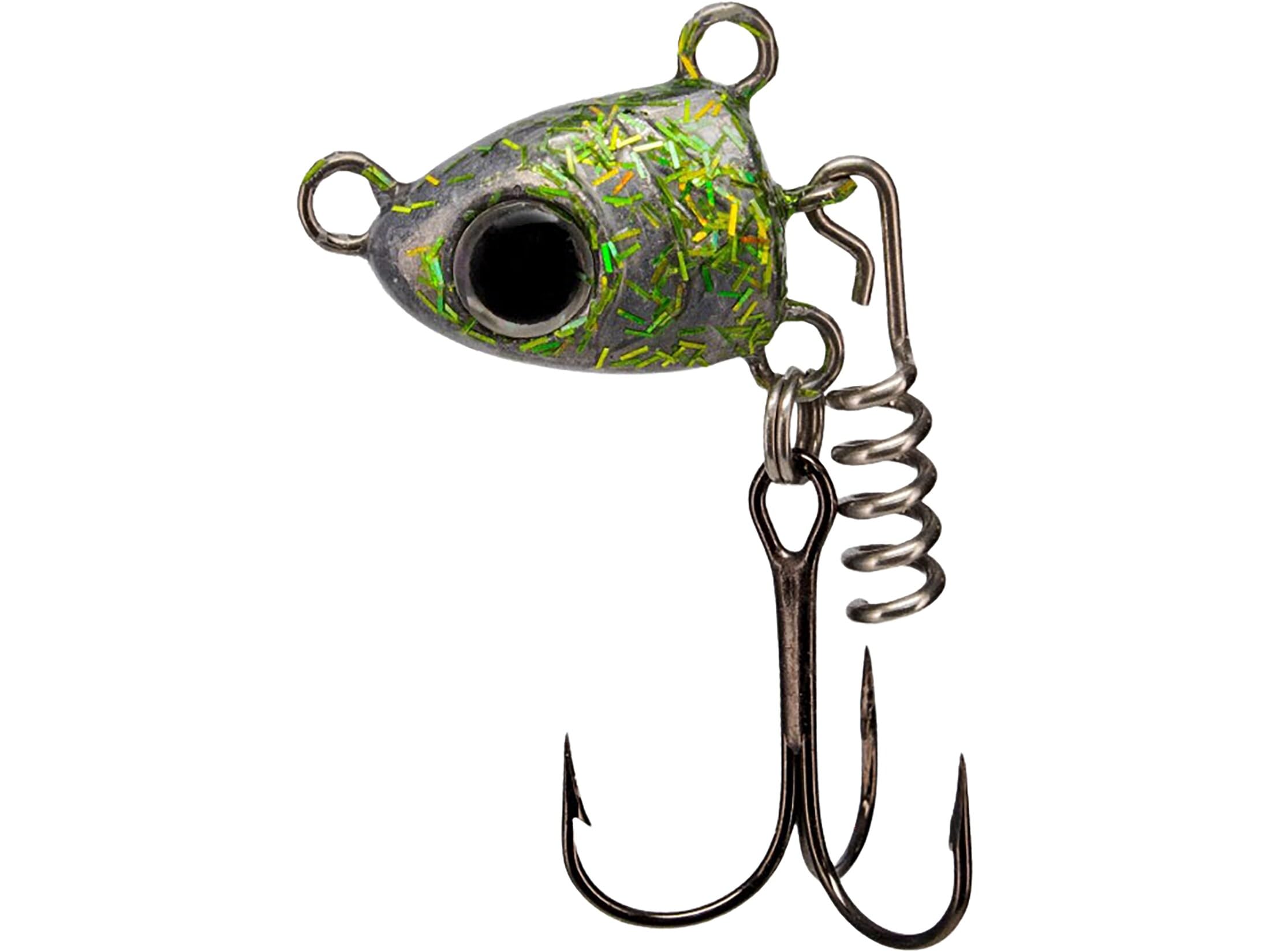 Buckeye Lures Freestyle Head 1/4oz, showing the free-swinging screw lock for enhanced swimbait motion.