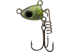 Buckeye Lures Freestyle Head 1/4oz, showing the free-swinging screw lock for enhanced swimbait motion.