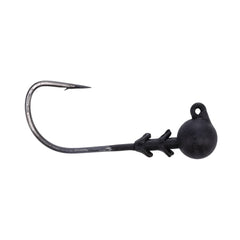 Buckeye Lures G-Stroll Head 1/4oz matte black with 2/0HK hook for bass finesse