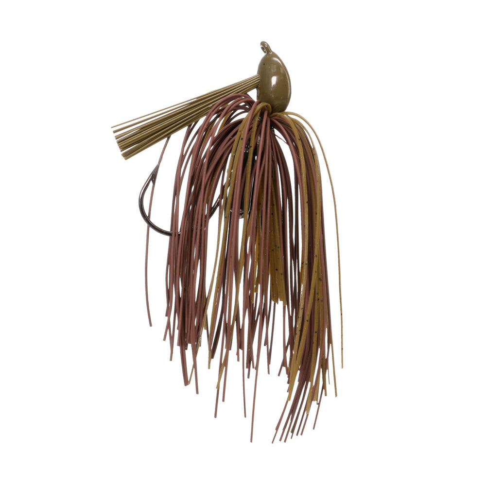 Mini Mop Jig thinner living rubber skirt delivers faster fall