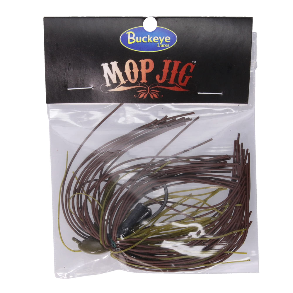 Buckeye Lures Mop Jig double rattles adding audible lure appeal