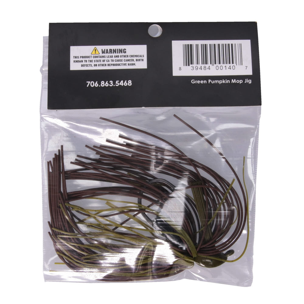 Buckeye Lures Mop Jig Mustad hook for durable rigging