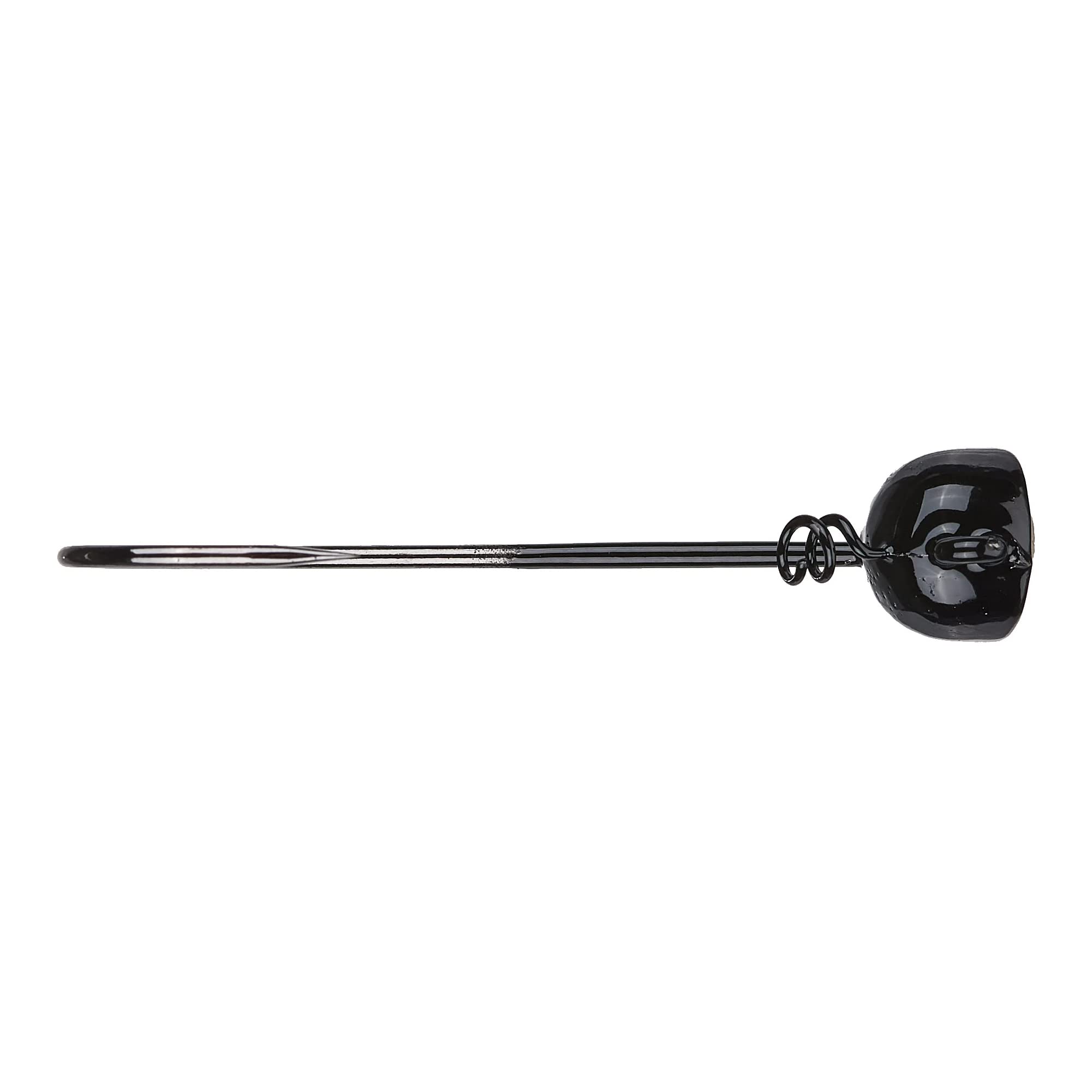 Buckeye Lures screw-lock keeper close-up highlights easy bait retention during skips and casting.