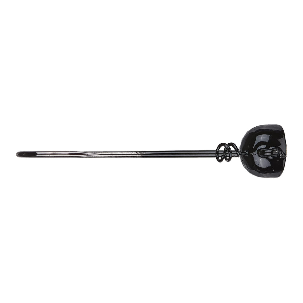 Buckeye Lures screw-lock keeper close-up highlights easy bait retention during skips and casting.