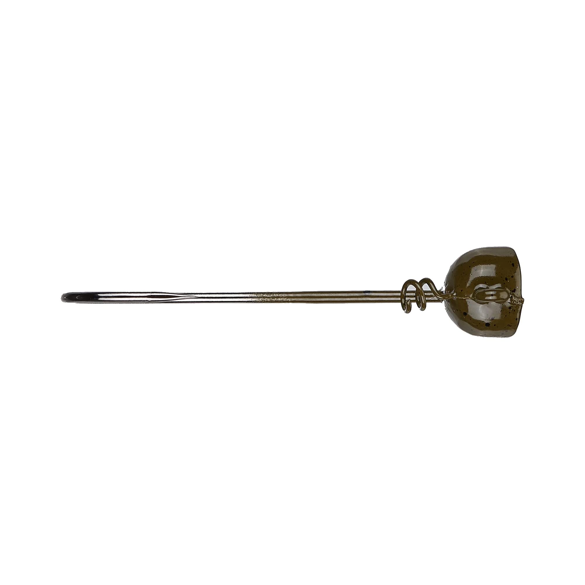 Buckeye Lures Magnum Jig Head close-up with spring keeper for secure soft bait.