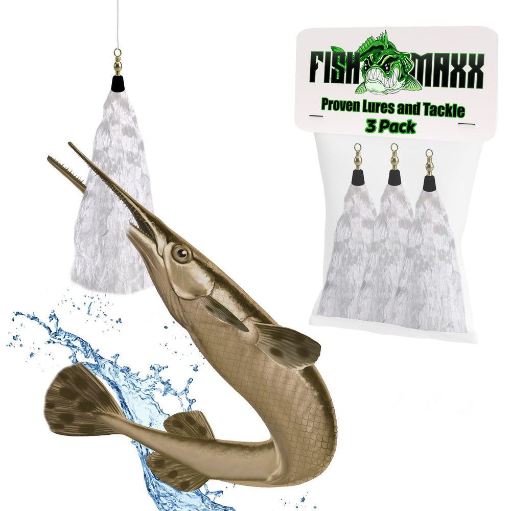 BuckMaxx Gar lure pack ready for freshwater fishing adventures.