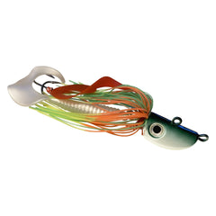Ultra-thin silicone skirt and ribbons on the lure