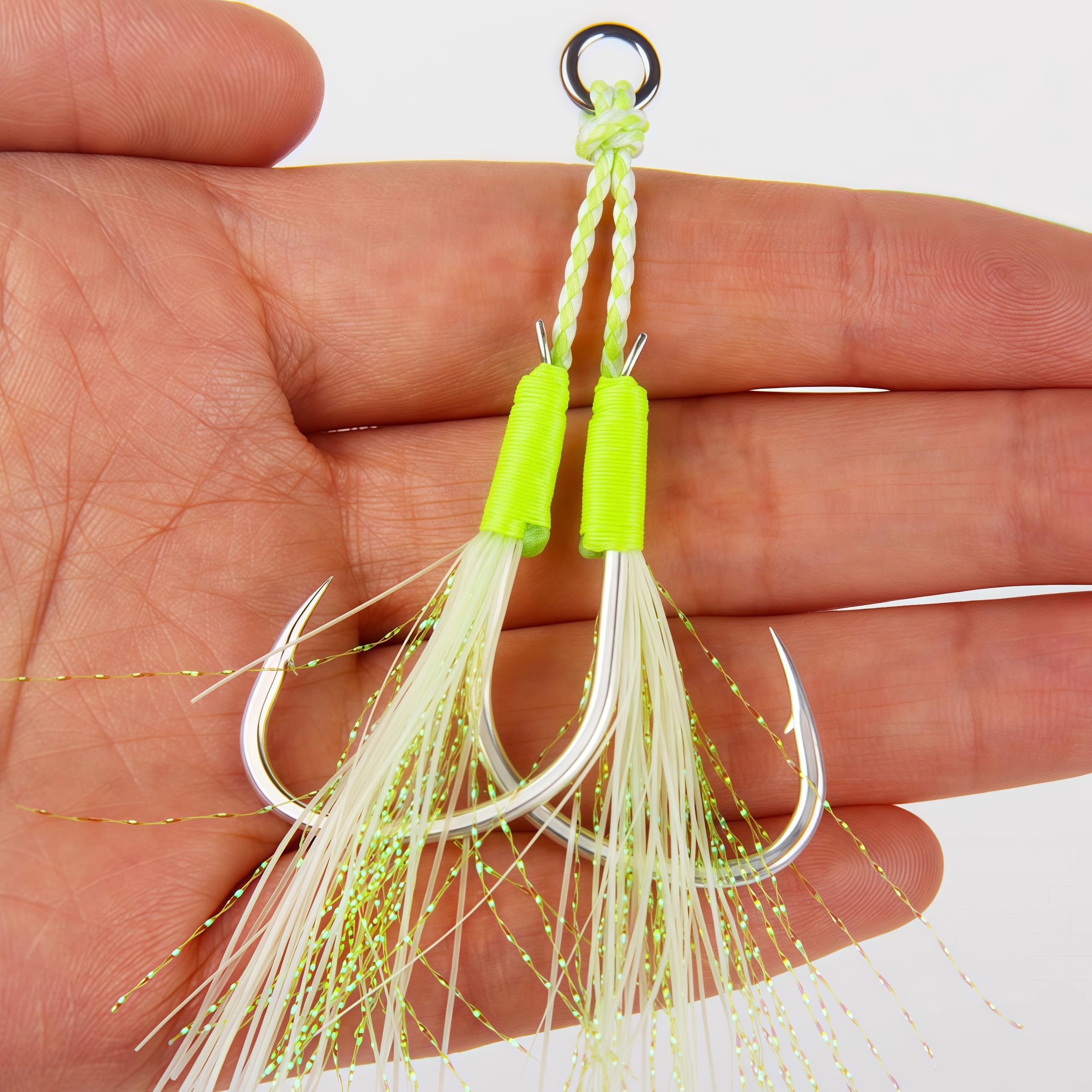 Four sizes from 1/0 to 4/0 cover major predator species.