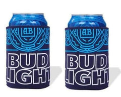 Bud Light Can Cooler 2019 Edition keeps beer cold and hands comfortable.