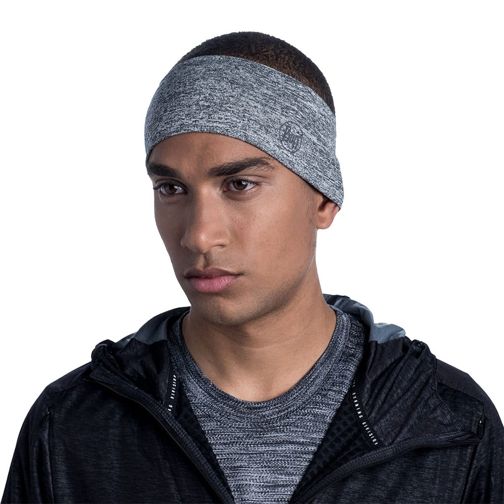 Close-up of BUFF Dryflx fabric reveals stretch and comfort features.