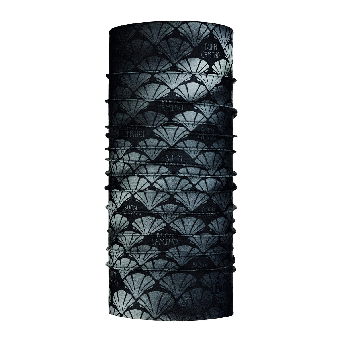 Buff El Camino Coolnet UV+ dark grey close-up fabric showing UPF 50+ sun protection.