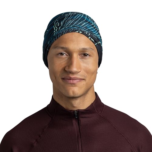 Buff Original EcoStretch scarf provides UPF protection for outdoor days.