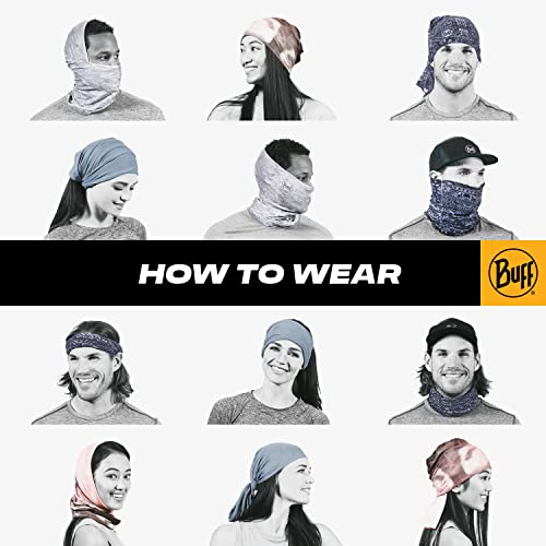 Buff Original US Anira Graphite in outdoor use during hiking.