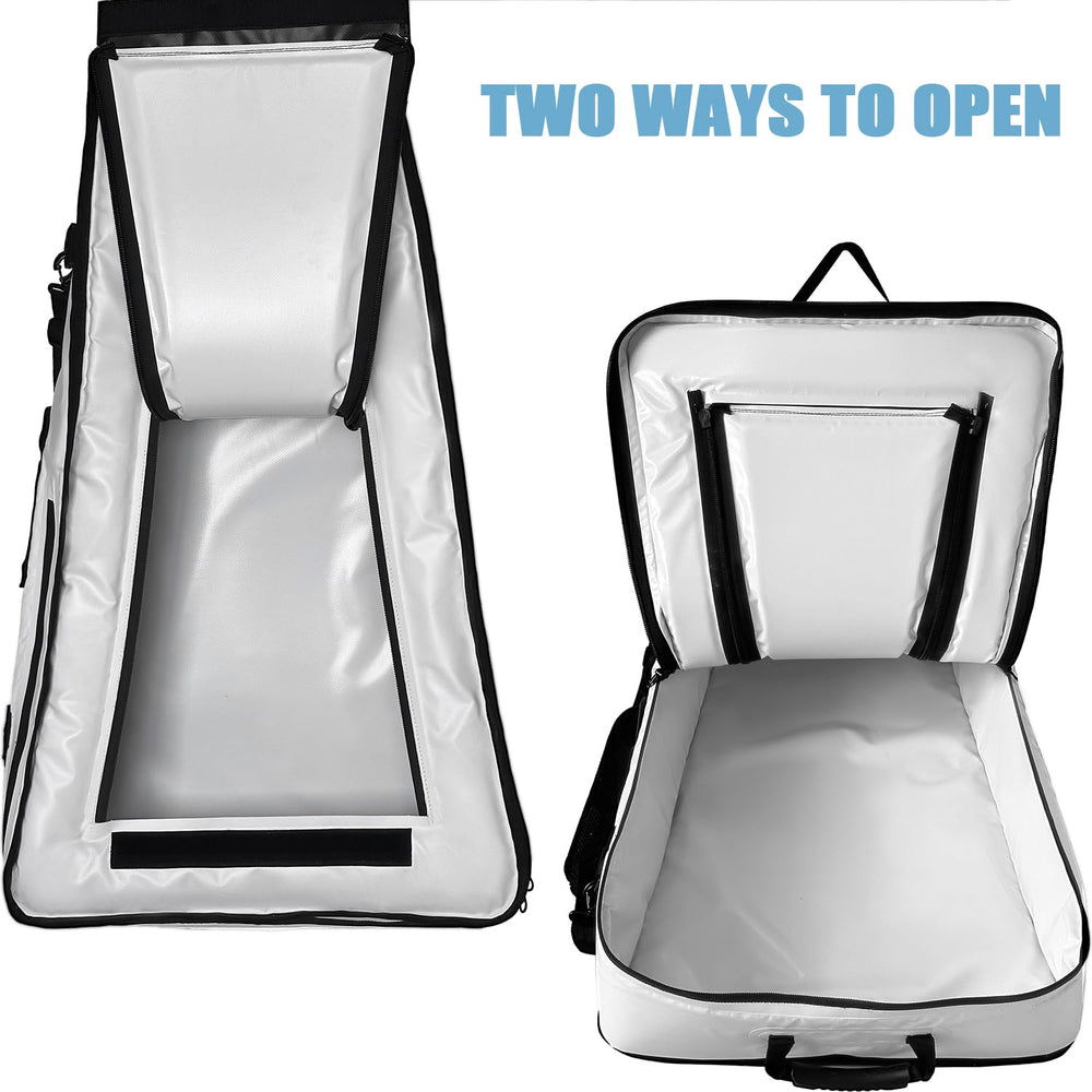 Buffalo Gear large gear zipper facilitates quick access.