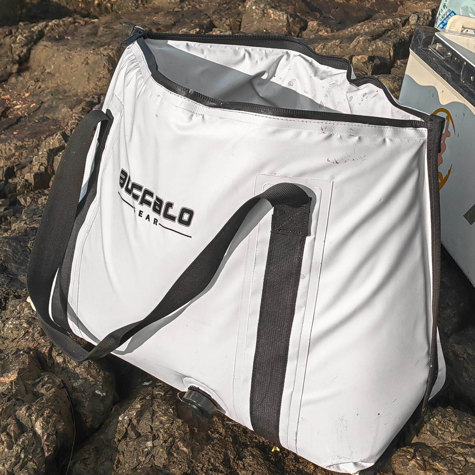 Buffalo Gear waterproof, puncture-resistant material is easy to wipe clean.