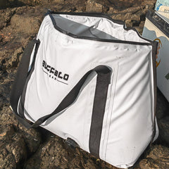 Buffalo Gear waterproof, puncture-resistant material is easy to wipe clean.