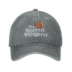 BUINGBFG Squirrel Whisperer Hat front view with breathable comfort for daily wear