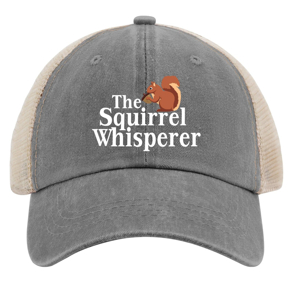 BUINGBFG Squirrel Whisperer outdoor lifestyle shot highlights sun-ready cap