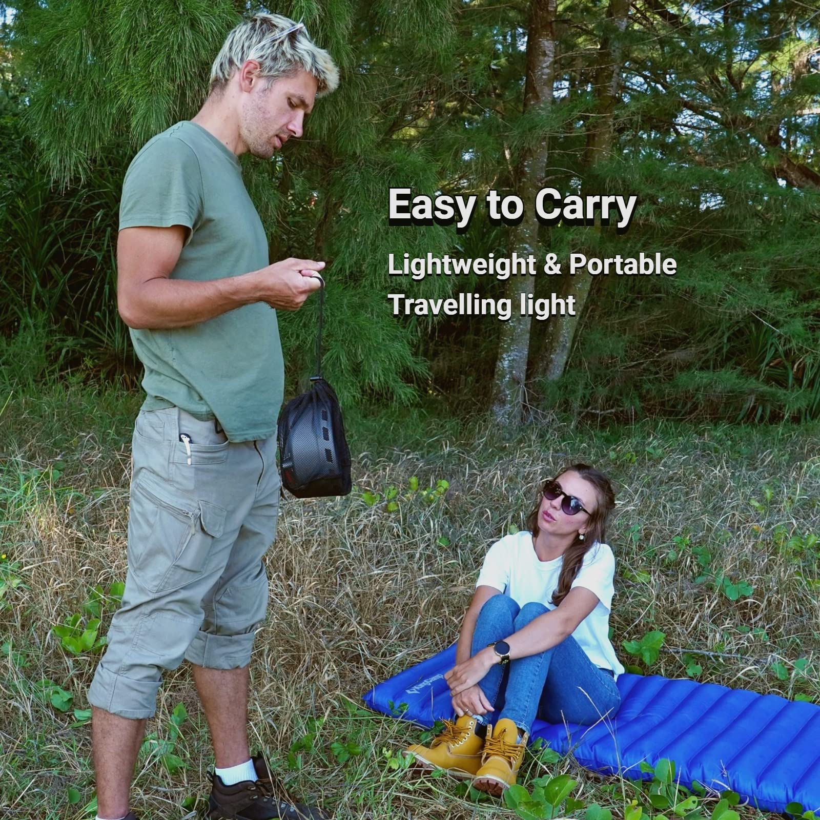 Bulin camping kettle compact design fits backpacks for easy travel.